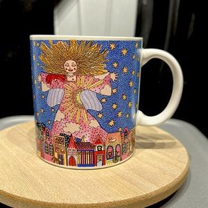 THE GUARDIAN ANGEL Coffee Mug
by kiki suarez 1988 made in JAPAN Novelty Mug